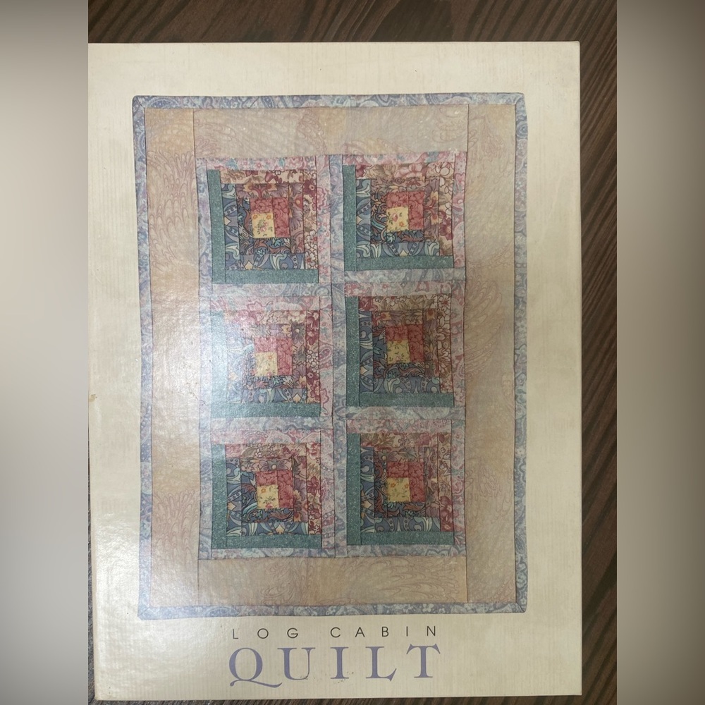 NWT Log Cabin Quilt Puzzle